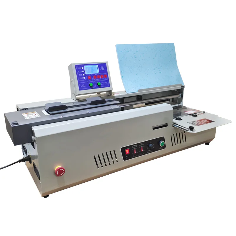 Automatic 320mm binding machine A4 perfect automatic glue binder book making machine Desktop Binding Machine