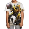 Transformers Optimus Prime Bumblebee 3D Printed Children's T-shirt, Boys' Fashion Casual Comfortable Top 2025 New Edition 5