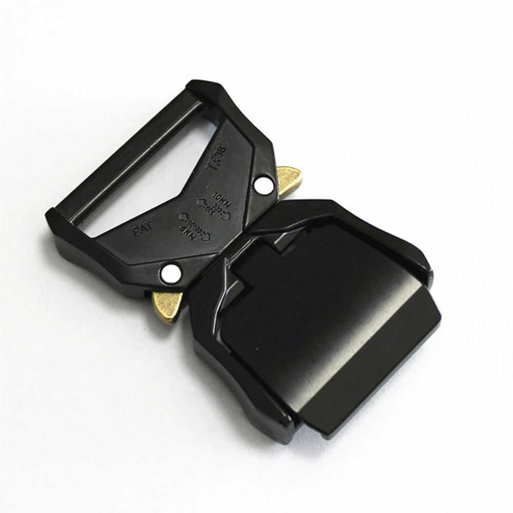

Belt Buckle For Men 38mm Quick Release Backpack Tactical Buckle Belt Clip Adjustable Aluminum Alloy Metal Buckles Set