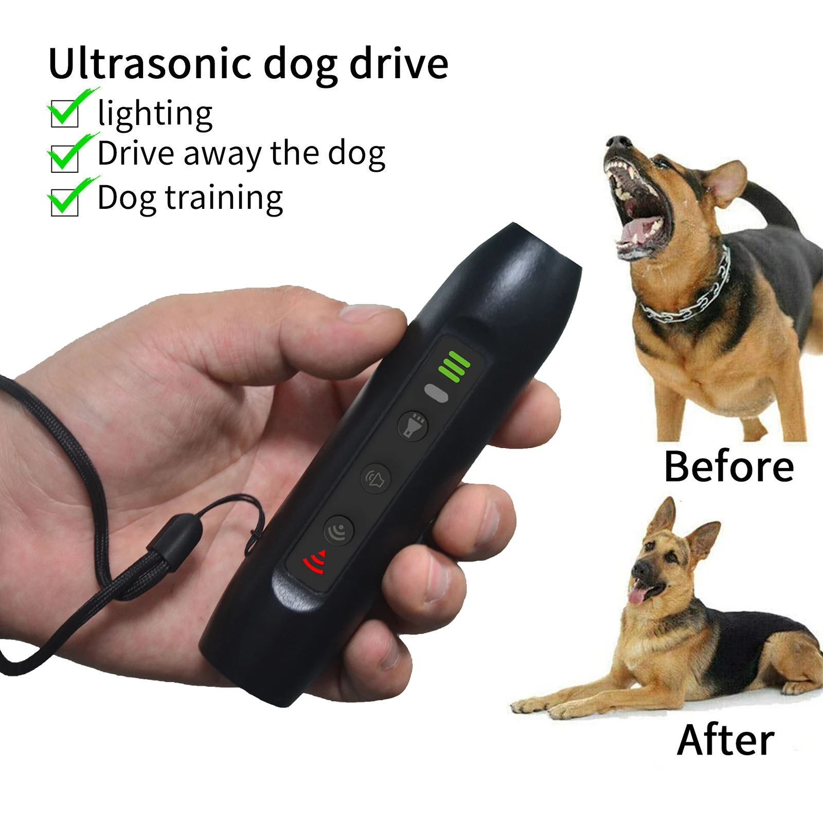 Ultrasonic Dog Repellents Bark Deterrents Electronic Training Devices