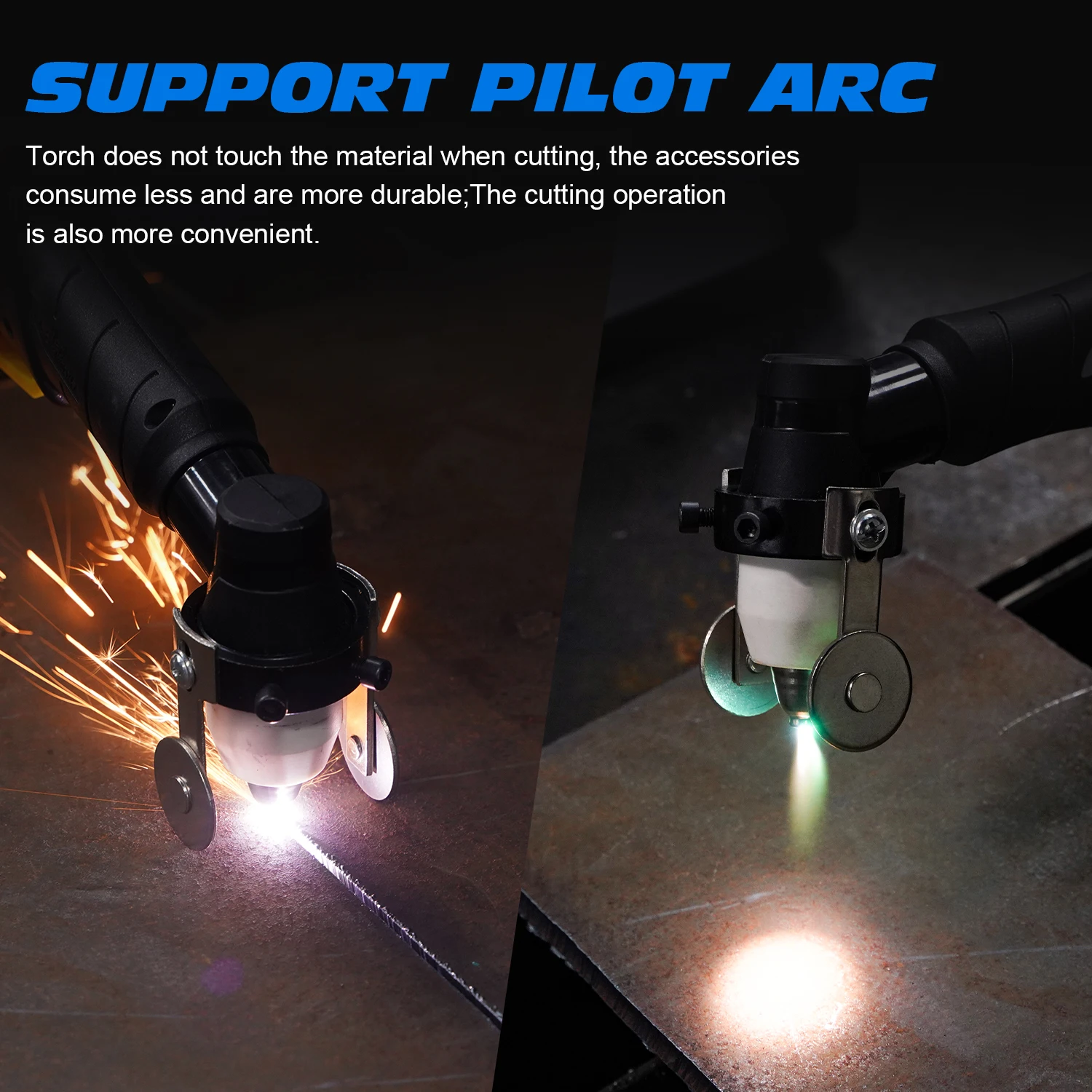 ANDELI CUT-50D DS High-Frequency Plasma Cutting Machine Pilot Arc HF DC Air Plasma Cutter Cut Thickness14mm Clean 3