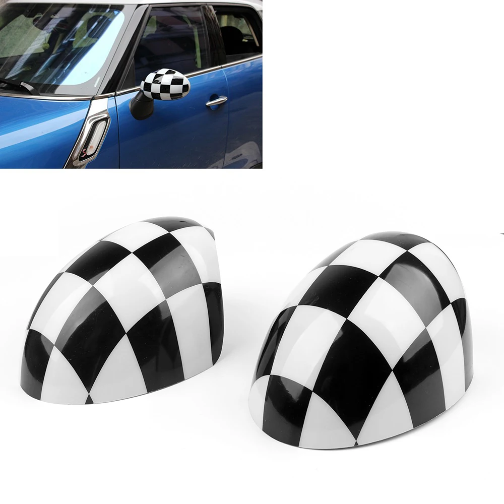 Calotta Specchietto Retrovisore Per BMW Per Mini Cooper Per R56 R57 R58 R59 R60 Manuale Fold Ala Copertura Protezione Specchio Retrovisore Copertura Specchio Retrovisore Calotte Ricambio Specchietti E