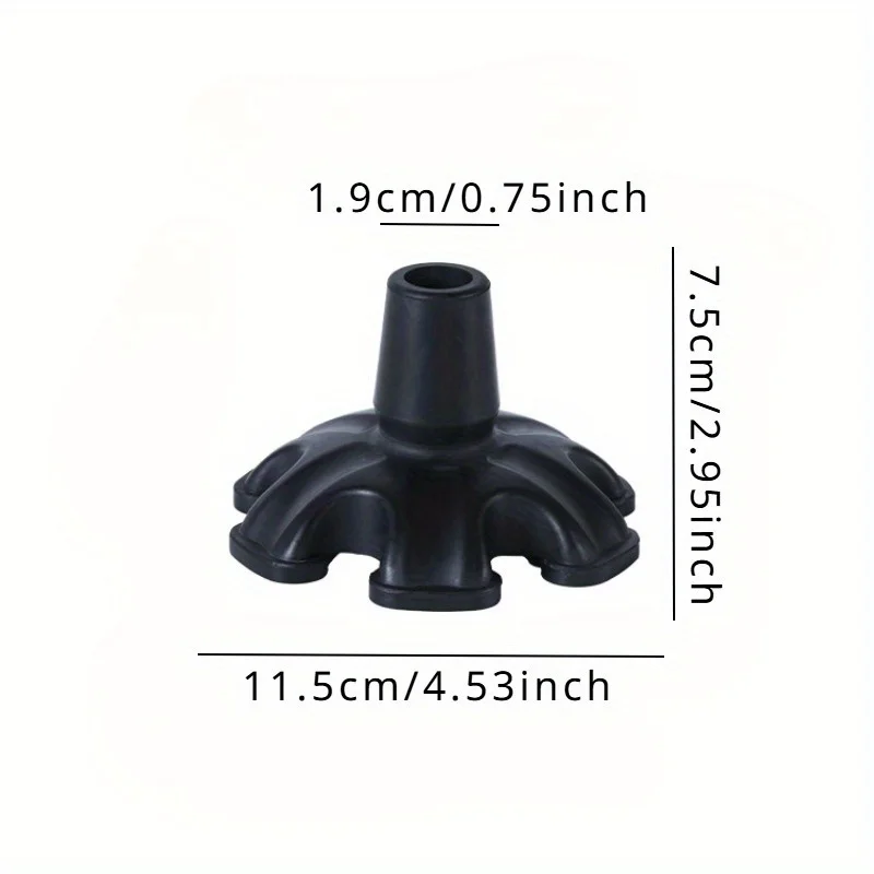 Non-Slip Replacement Cane Tip 3