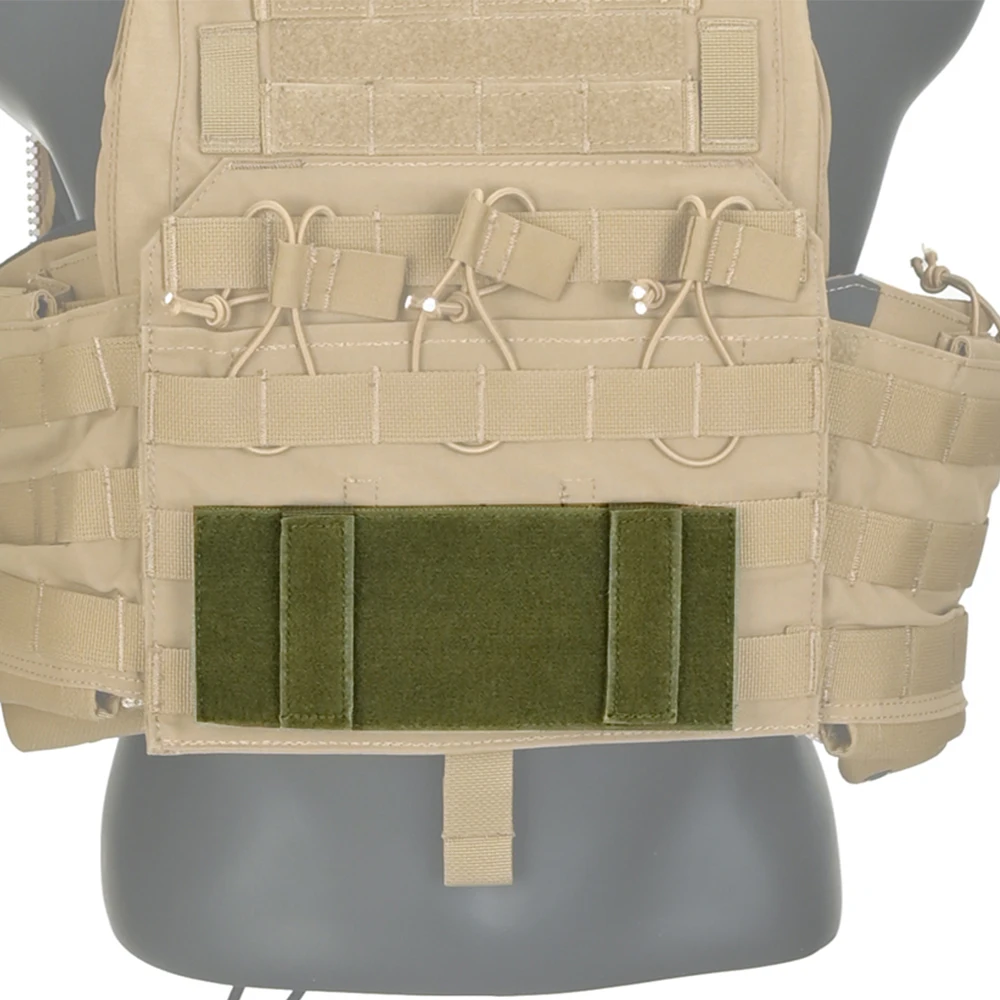 Tactical Vest Molle Hook&Loop Modular ID Patch Loop Panel Converter Ribbon Adapter Panel For Attching DIY Patch Badge