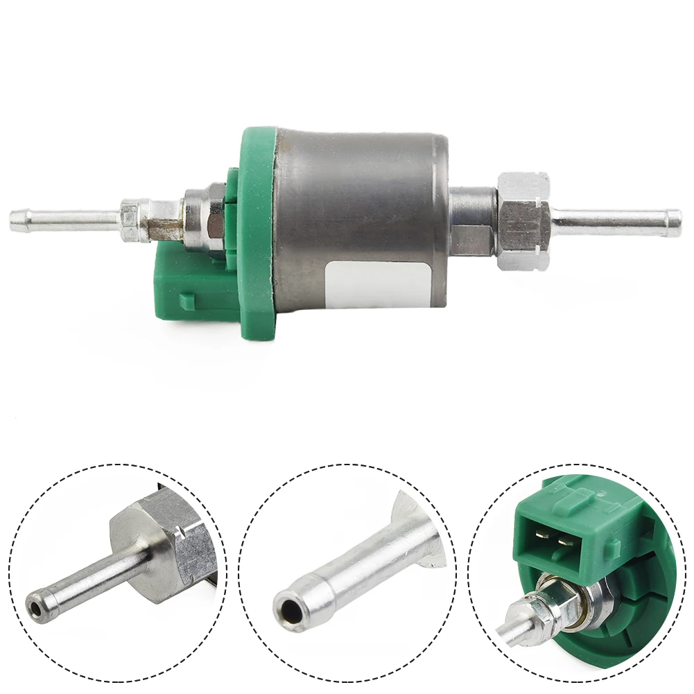 

1X Super Silent 12V 5KW Domestic Diesel Heater Fuel Pump 126*34.5mm Pulse Metering Electromagnetic Fuel Pump Accessories