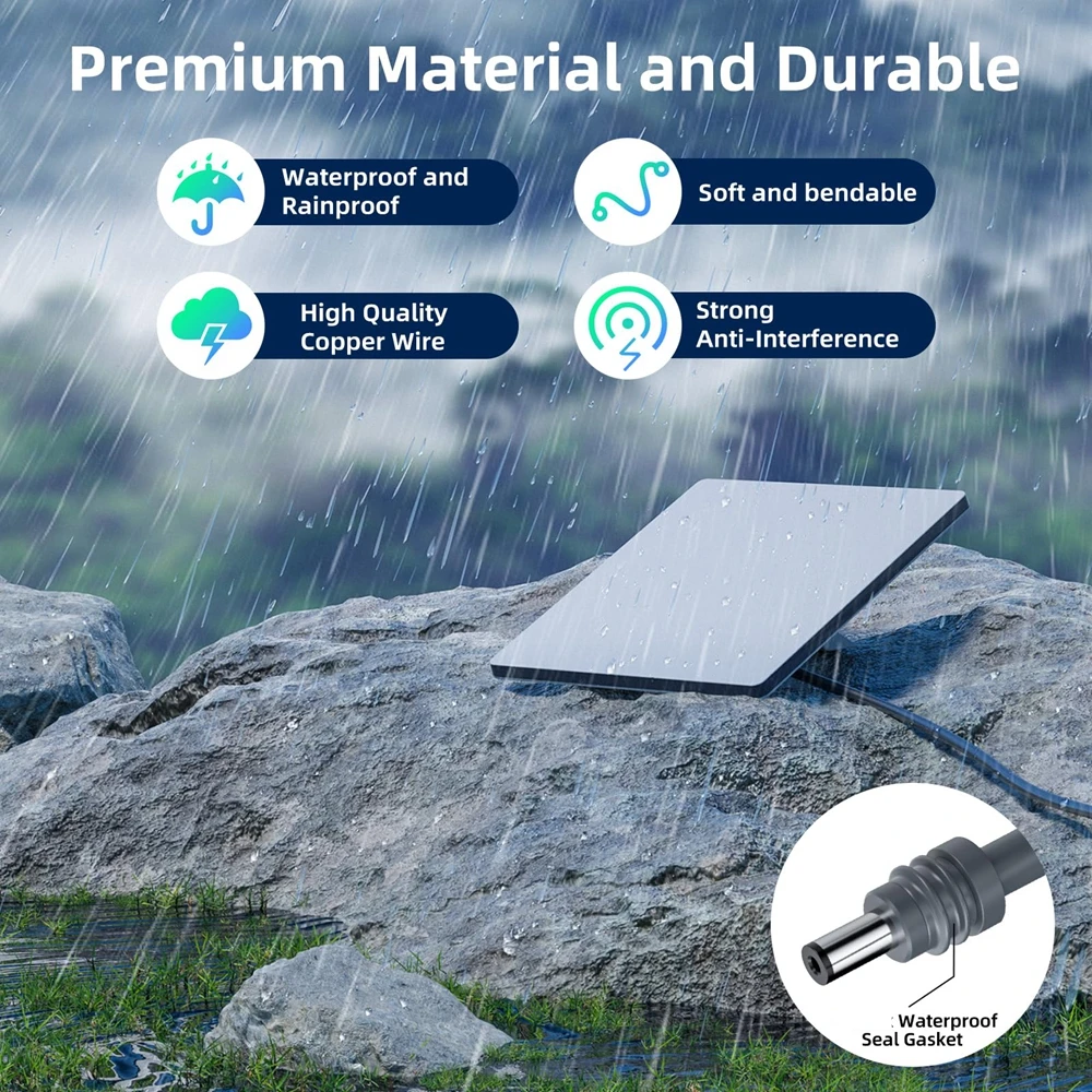 Durable Outdoor Waterproof USB-C to DC Power Cable