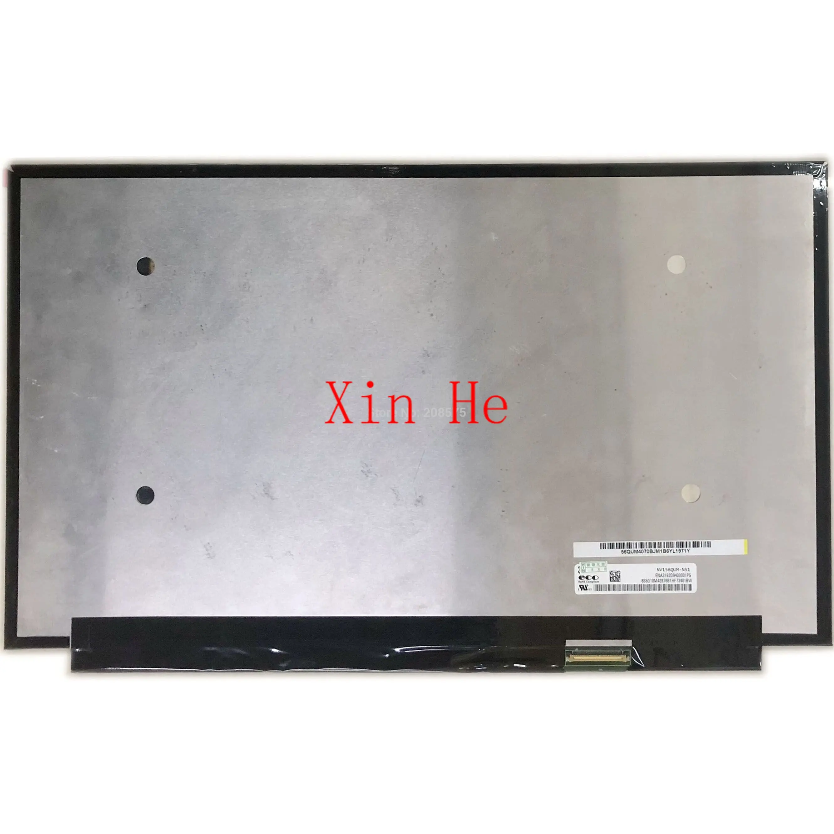 

NV156QUM-N51 NV156QUM N51 15.6" 4K LED LCD SCREEN EDP 40pin 3840*2160 UHD IPS Non-Touch