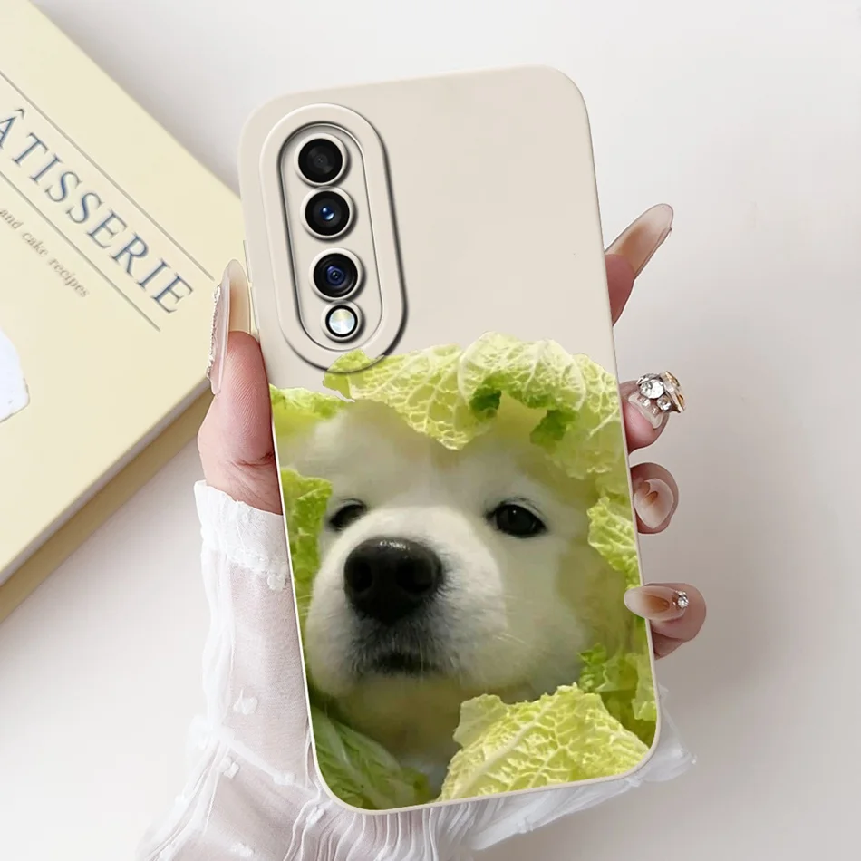 Cute Panda & Rabbit Cartoon Soft Silicone Shockproof Case - Fits Select Honor Models