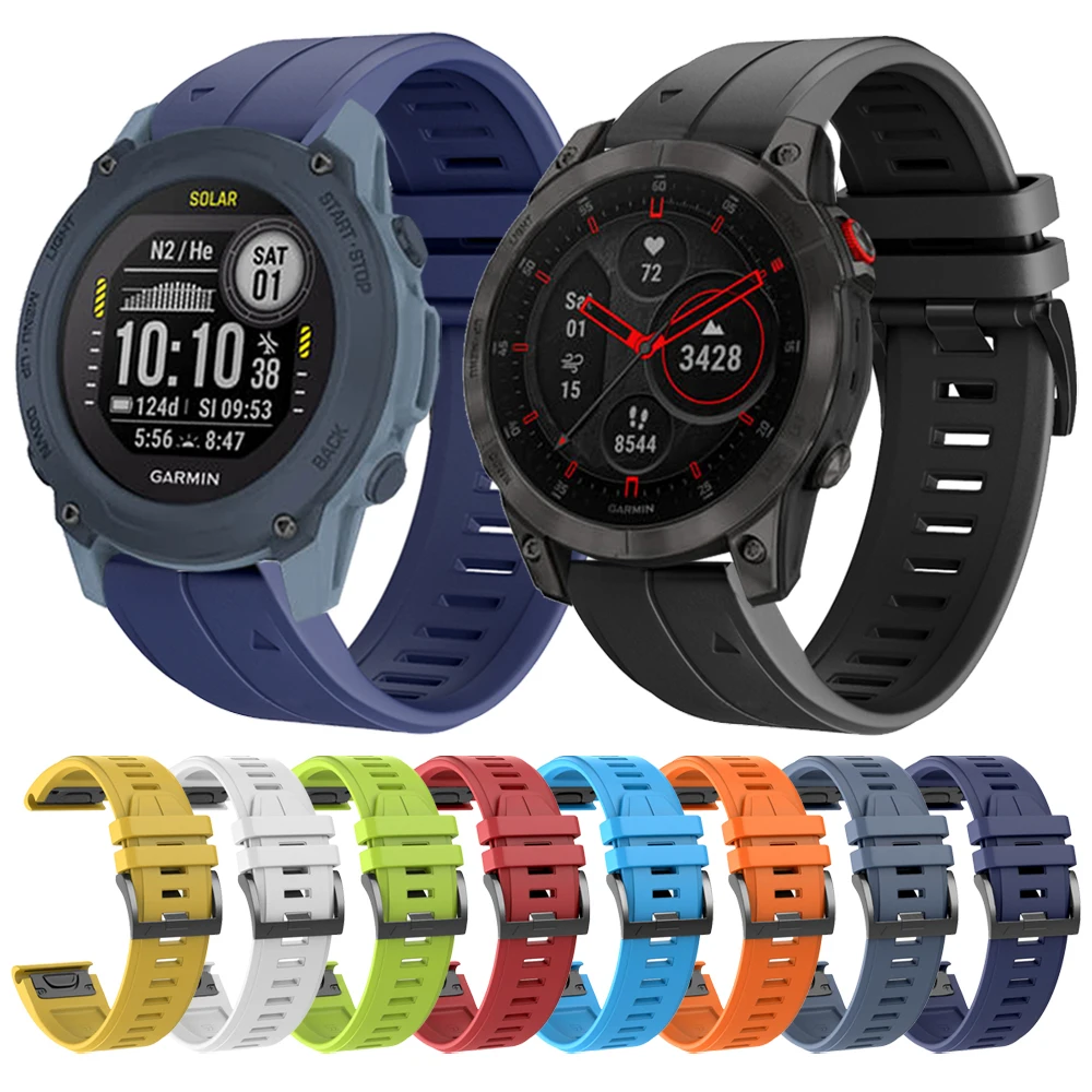 Cinturino Per Garmin Instinct 2/Epix Gen 2/Garmin D2 Charlie /Approach S62 S60 Bracciale Cinturino In Silicone Cinturino Cinturino Cinturino Cinturino