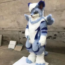 

Long-haired Fursuit Fursuit Full-mounted Animal Head Furry Large-scale Event Performance Costume