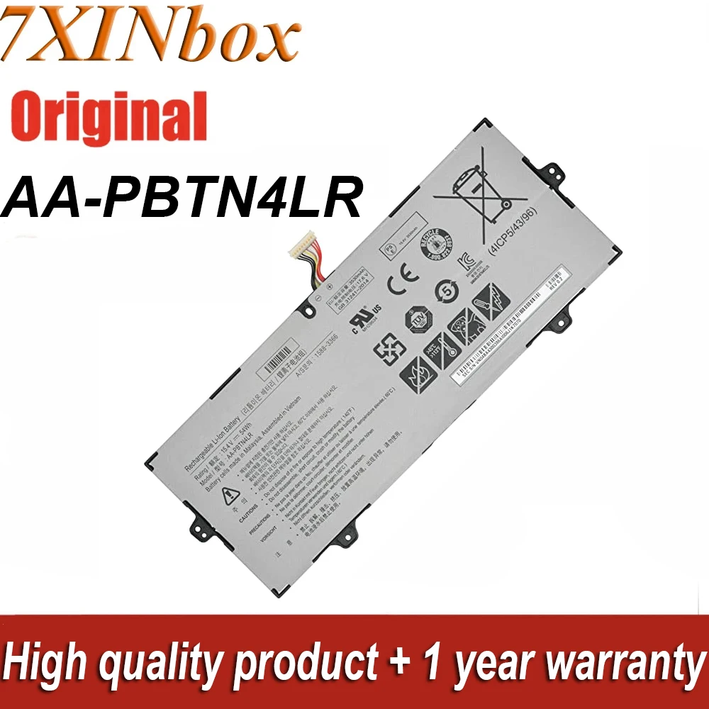 Batteria Del Computer Portatile Aa-Pbtn4Lr 15.4V/54Wh Per Samsung Series 9 Notebook Muslimmuslimexaymuslimah Nt950Qaa 9 Pro 15 Muslimah