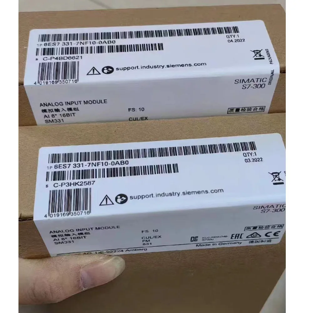 

New original 6ES7331-7TF01-0AB0 6ES7953-8LL31-0AA0 6ES7153-4BA00-0XB0