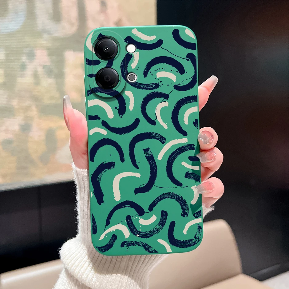 Oil Painting Flower Shockproof Camera Protection Case - Unique Shell