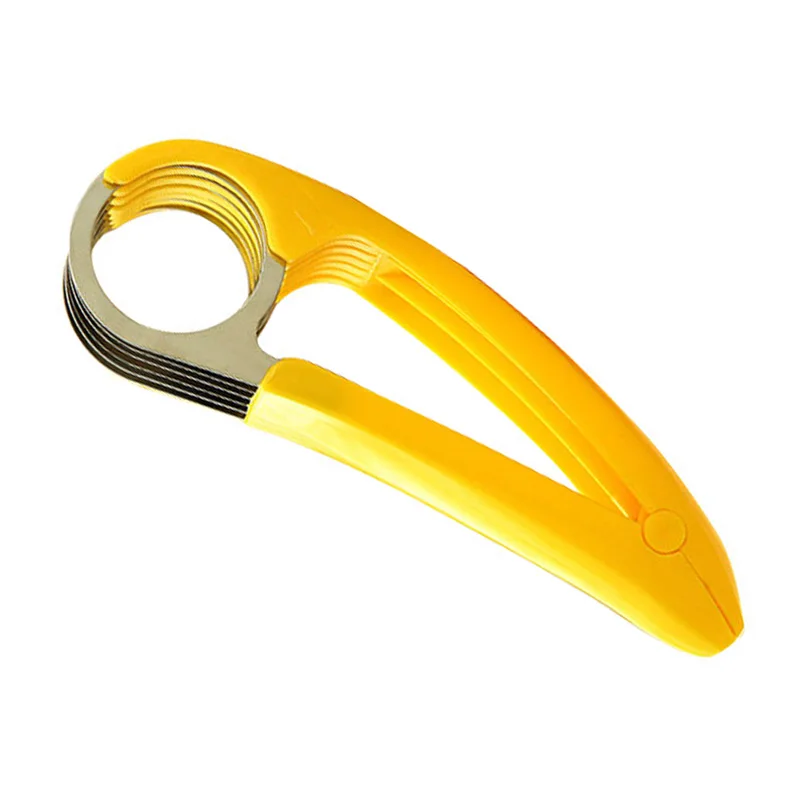 Banana Cutter Chopper Home Kitchen Tool Vegetable Peeler Salad Slice Stainless Steel Fruit Cutter Cucumber Knife