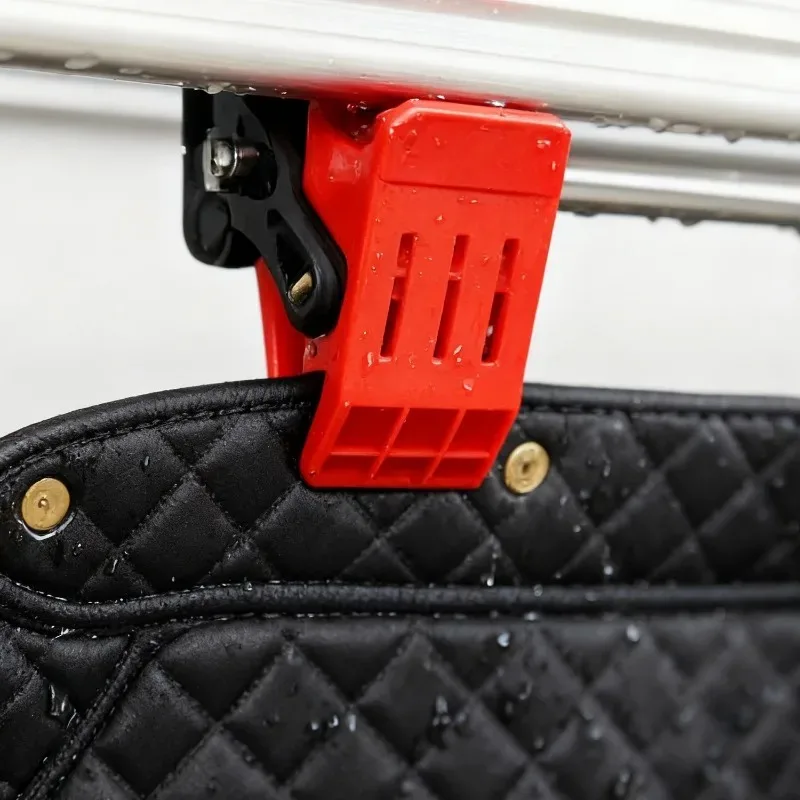 4Pcs Brush Hooks Auto Fasteners Cleaning Floor Pad Clips Carpet Wash Clamps Yoga Mats Fixed Tools Stand Holder Car Accessories