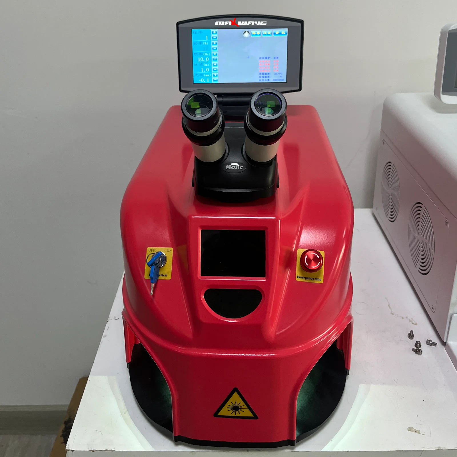 Jewelry Laser Welding Machine CCD Microscope for Ring Bangle Bracelet Gold Silver Platinum Jewelry Laser Welding Machine 80W 5