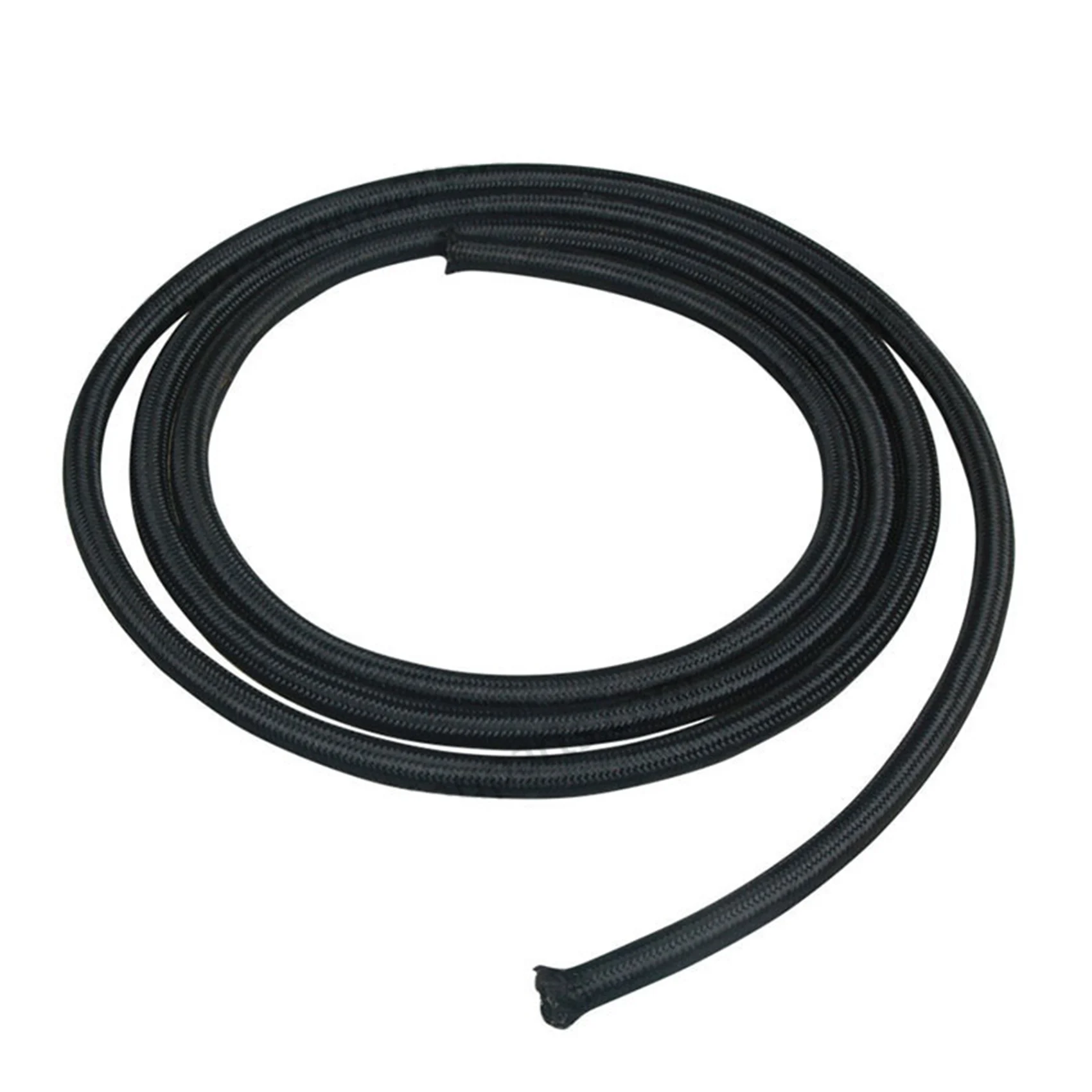 

AN8 1Meters Fuel Hose Oil Gas Line PTFE Nylon Braided Black for Car Fuel Supply Car Oil Cooler Hose Fuel Line