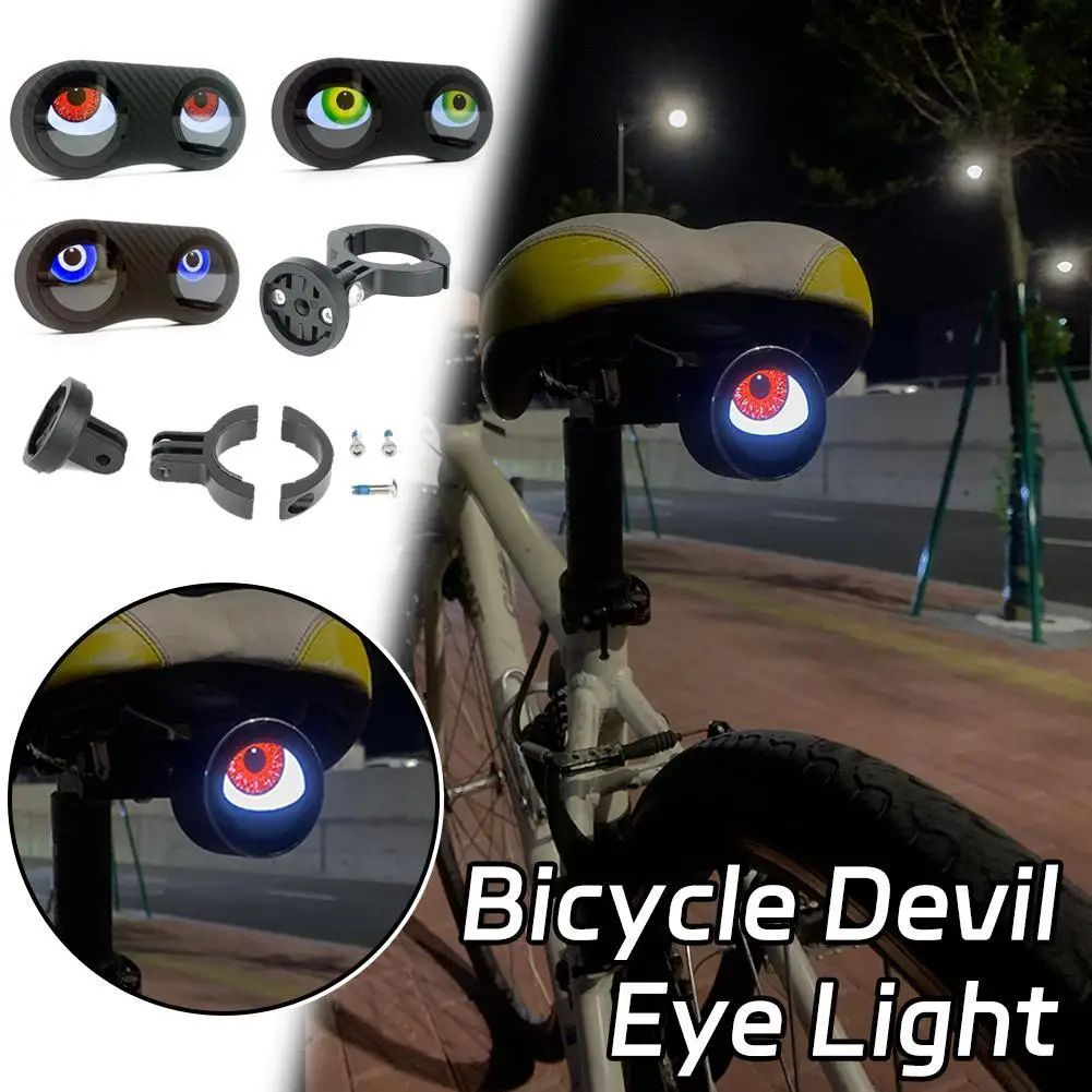Cool Decoration Dynamic LED Bicycle Tail Rear Light Saddle