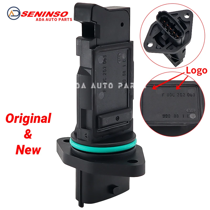 

Original New F00C2G2063 F 00C 2G2 063 F00C2G2042 MAF Mass Air Flow Meter Sensor For Fiat Opel Volvo