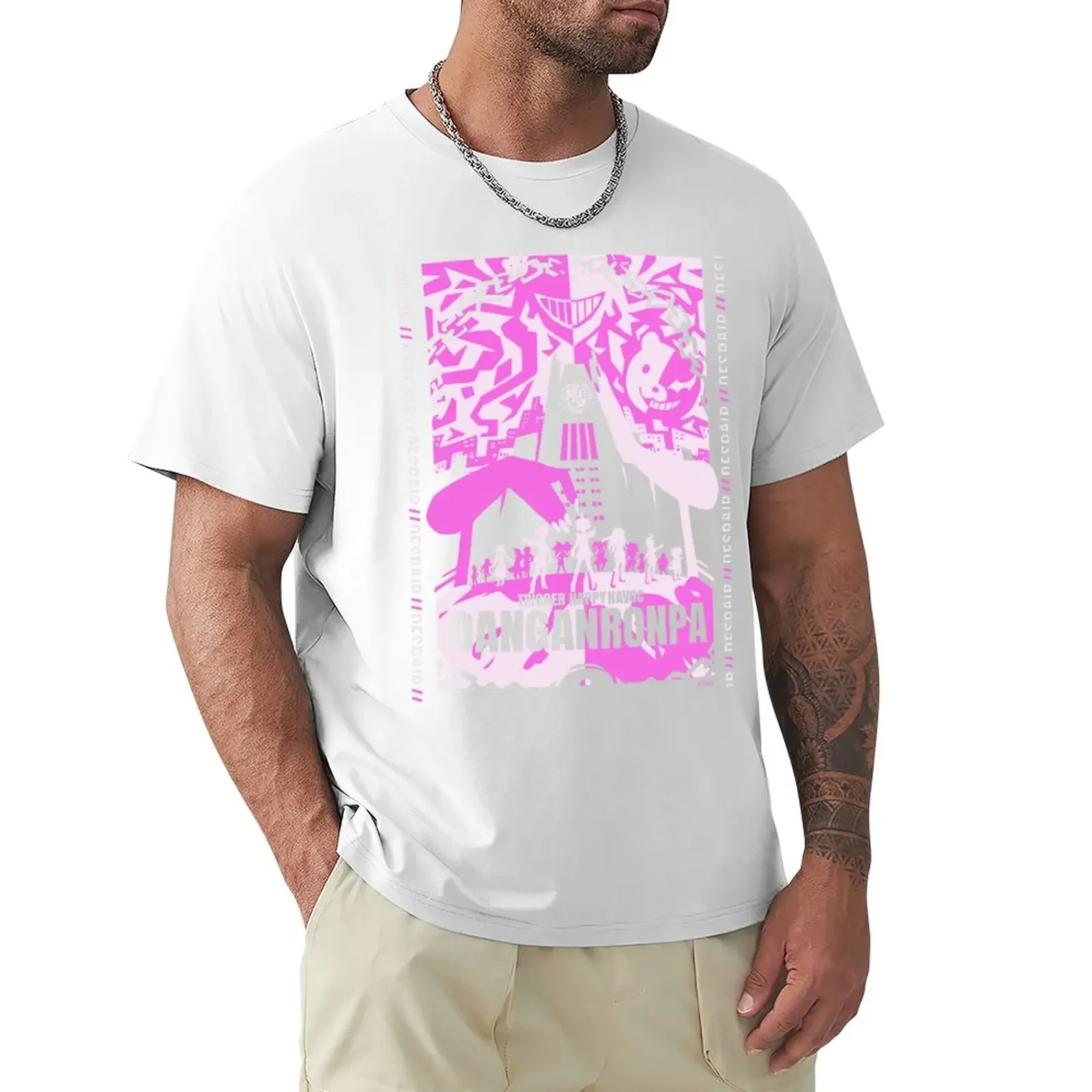 

Danganronpa: Trigger Happy Havoc T-Shirt sweat sublime blanks men t shirt