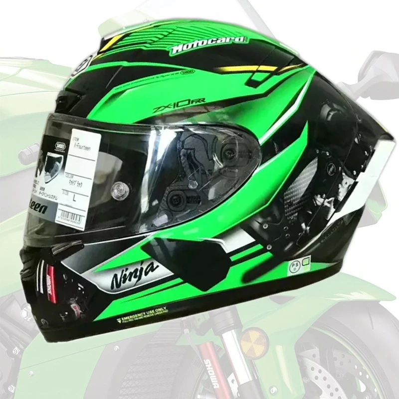 Full Face Motorcycle Helmet X14 ZX-10RR 