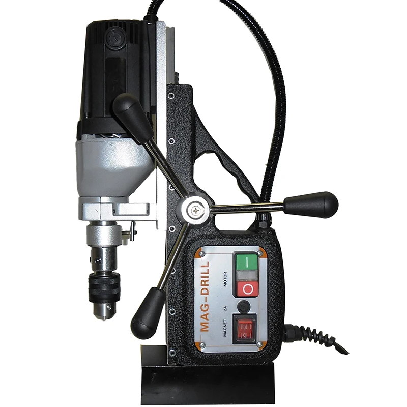

BRM35 Magnetic Drill Press 1200W Electric Bench Drilling Rig Machine for Engineering Steel Structure 120V/60Hz 230V/50Hz
