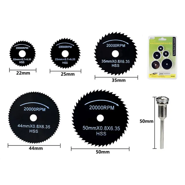 6pcs Set C