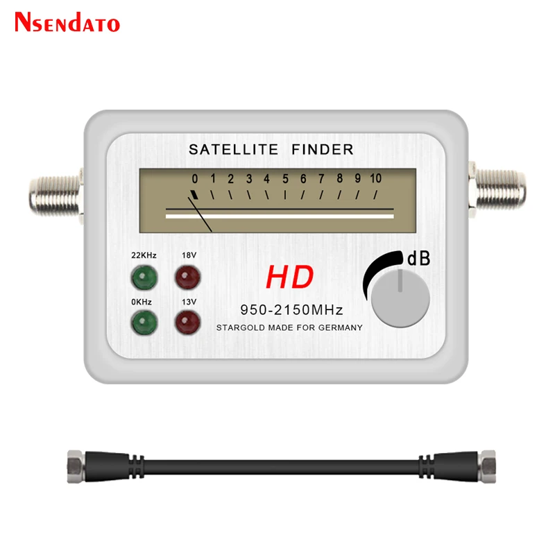 Enhanced Digital HD Satellite Signal Meter and Amplifier