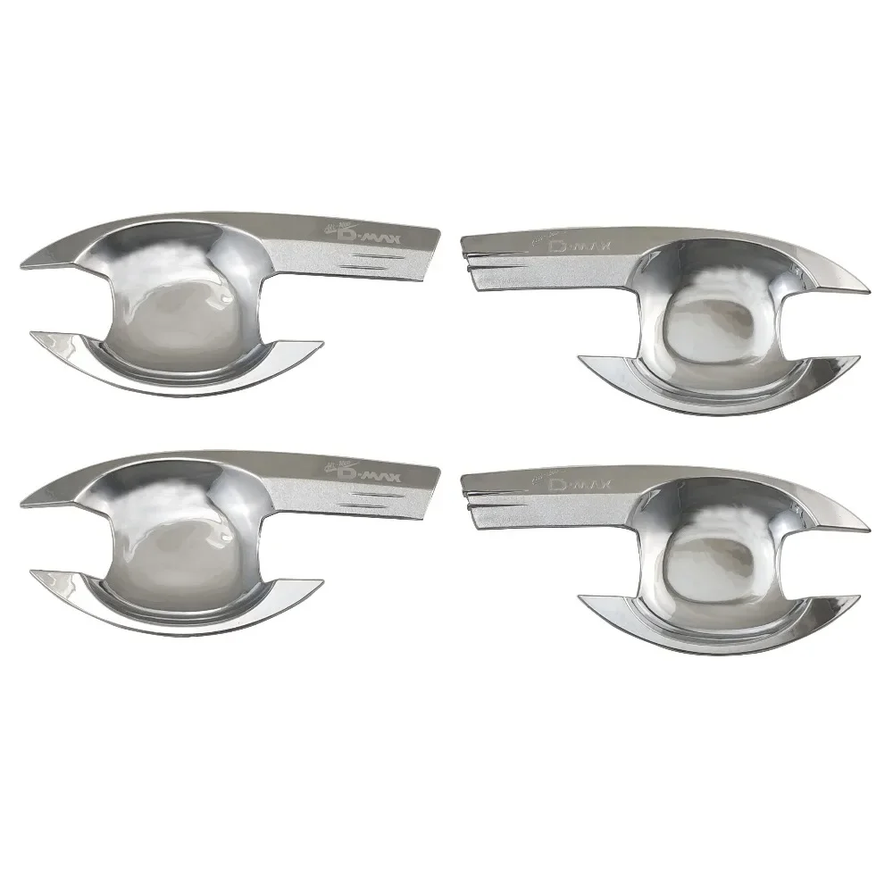 

High-quality Car The door handle bowl Covers ABS Chrome Accessories Stickers For Isuzu D-Max 2012 2013 2014 2015 2016 2017 2018