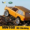 1/12 MN Model MN168 RC Car 2.4G Remote Control Crawler 4WD Electric Off Road Vehicle Climbing Car Toys for Children Adults 2