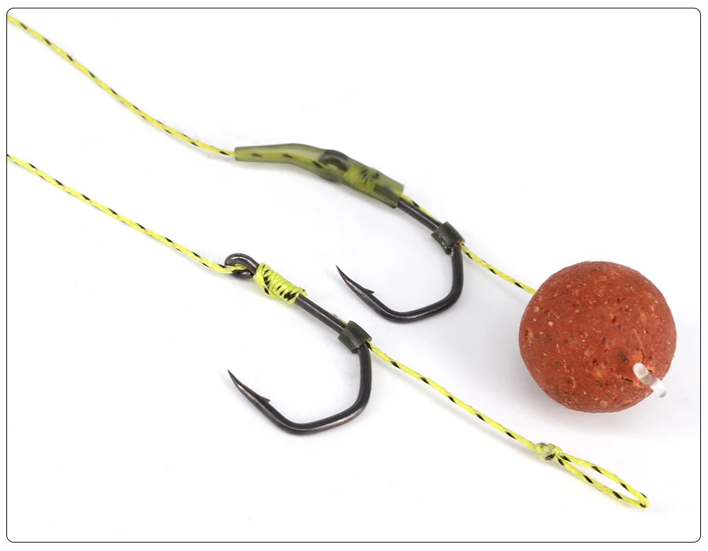 Hirisi 1 Stück Karpfenangelschnur Soft Hook Link 8 Strang 20 m Karpfen Leadcore Braid Line Hair Rig Angelzubehör Terminal Tackle – Detail 3