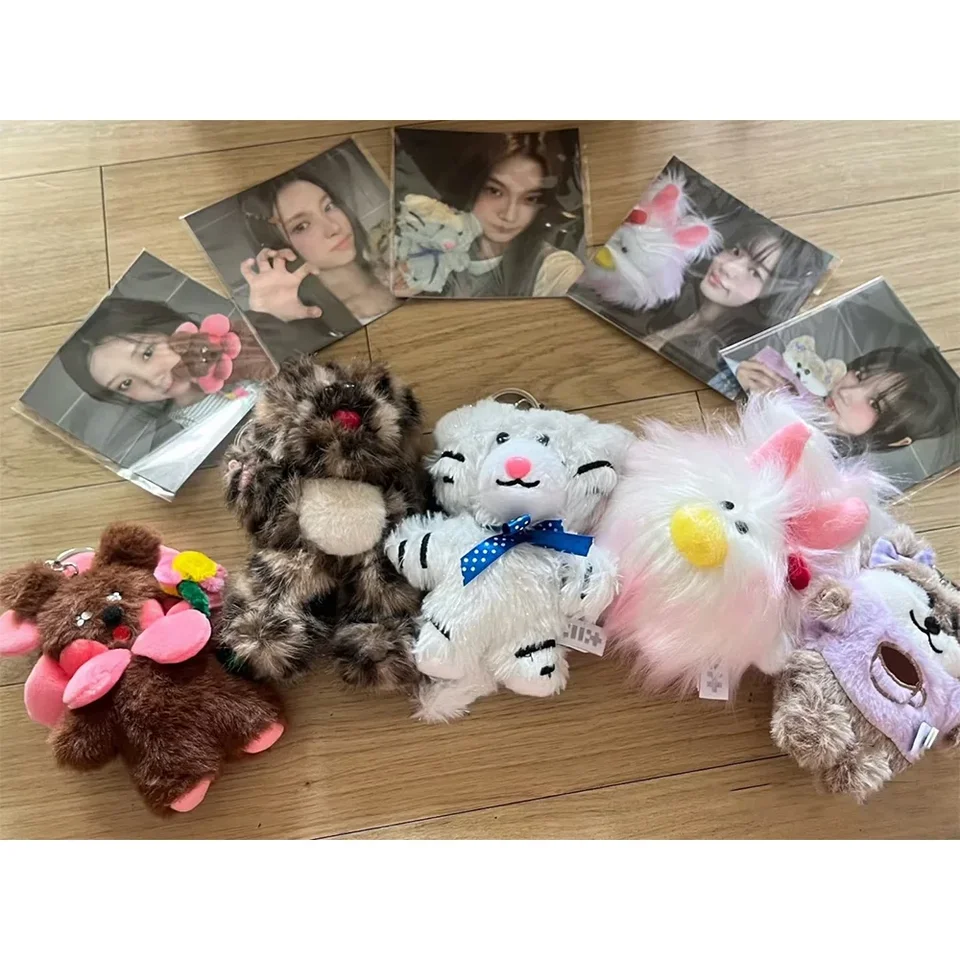KPOP ILLIT Plush Doll Keychain Pop-up Store Doll Bag Pendant YUNAH
