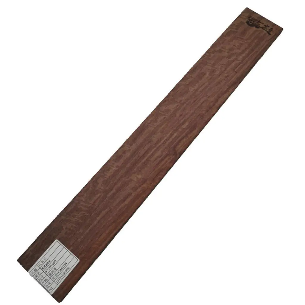 

AAA Grade Ebony Wood Fretboard Wooden Guitar Fretboard Fingerboard Blank