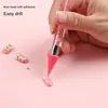 Double Head Nail Art Diamond Embroidery Drill Dot Painting Point Pen With Box Rhinestone Picker Wax Pencil Crystal Handle Tool 4