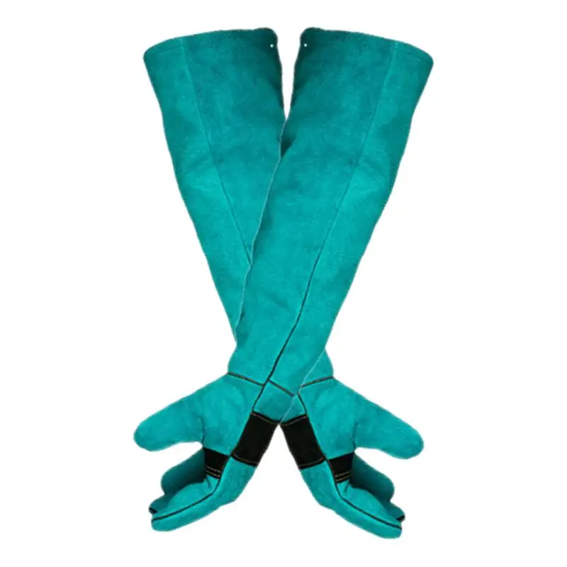 

Anti Scratch Protective Gloves Durable Anti-Bite Leather Protective Gloves Multi-Functional Cutting-proof And Anti-thorn Pet