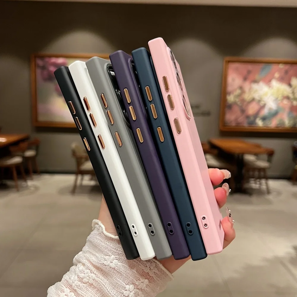 Premium Liquid Silicone Case with Full Lens Protection