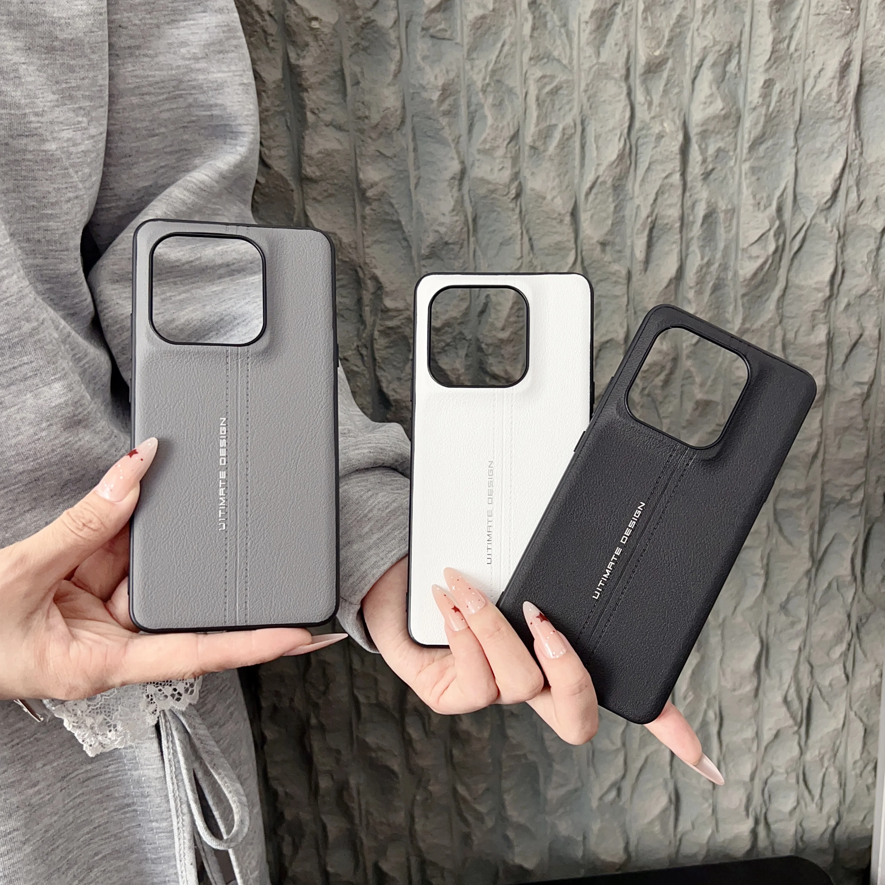 Matte Hard Leather Anti-Fall Shockproof Protective Case Cover