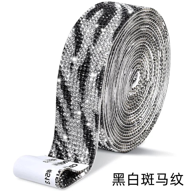 Self-Adhesive Crystal Rhinestone Ribbon for DIY Crafts and Decorations