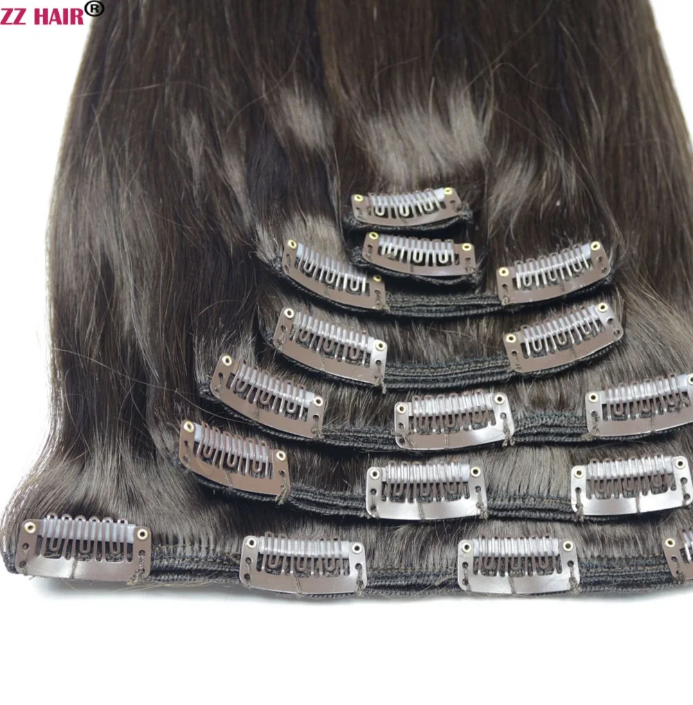 ZZHAIR Ŭ 100% ΰ Ӹī Ȯ 16 -24     7Pcs Ʈ 70g-100g Ǯ  ƮƮ ڿ