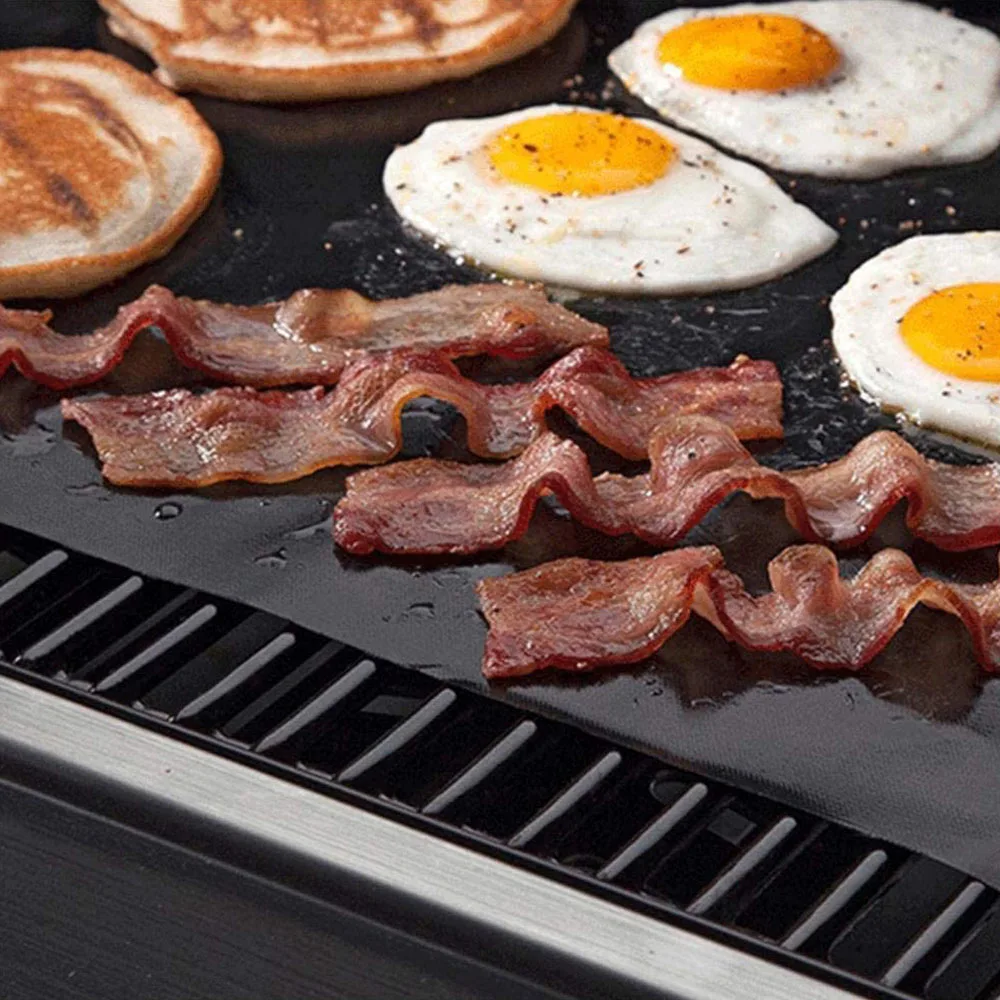 1/2/3PCS Non-Stick Barbecue Mat Grill Baking Mats Portable Oven Sheet Cooking BBQ Pad Outdoor Picnic Kitchen Accessories 40X33CM