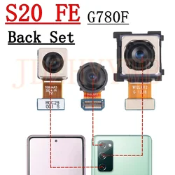 Enhanced Camera Module for Samsung Smartphones - High - Resolution Front and Rear Camera with Flex Cable (S20 FE 4G Back Set)