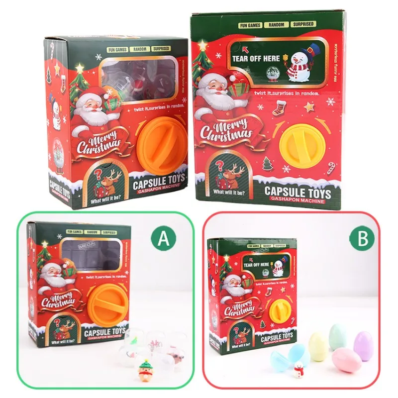 Mini Capsule Toy Machine - Christmas Capsule Toy