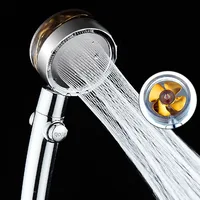 Propeller Shower Head Rainfall High Preassure Water Saving Bathroom Shower Accessary Pressurized Nozzle Universal Adaptation 1