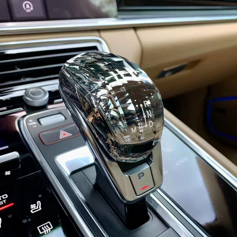

For Panamera 2017-2022 Crystal Gear Shift Knob Gear Head Cover Sticker Head