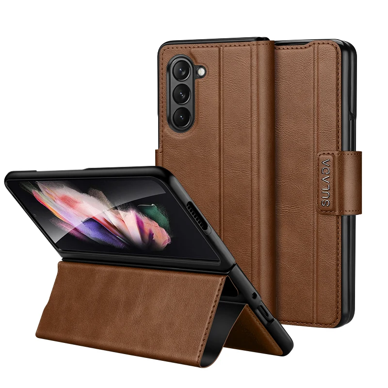 

Противоударный полноразмерный Чехол-кошелек для samsung Galaxy z fold 5 Fold5