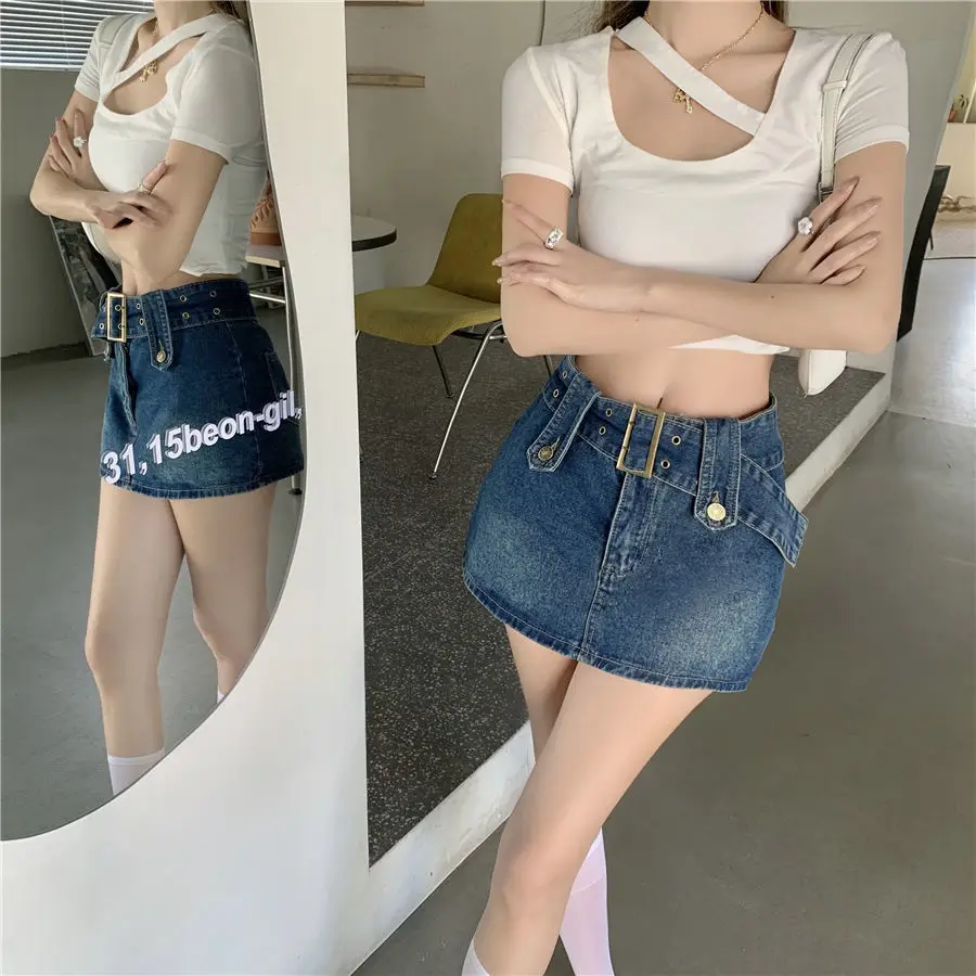 black jeans mini skirt