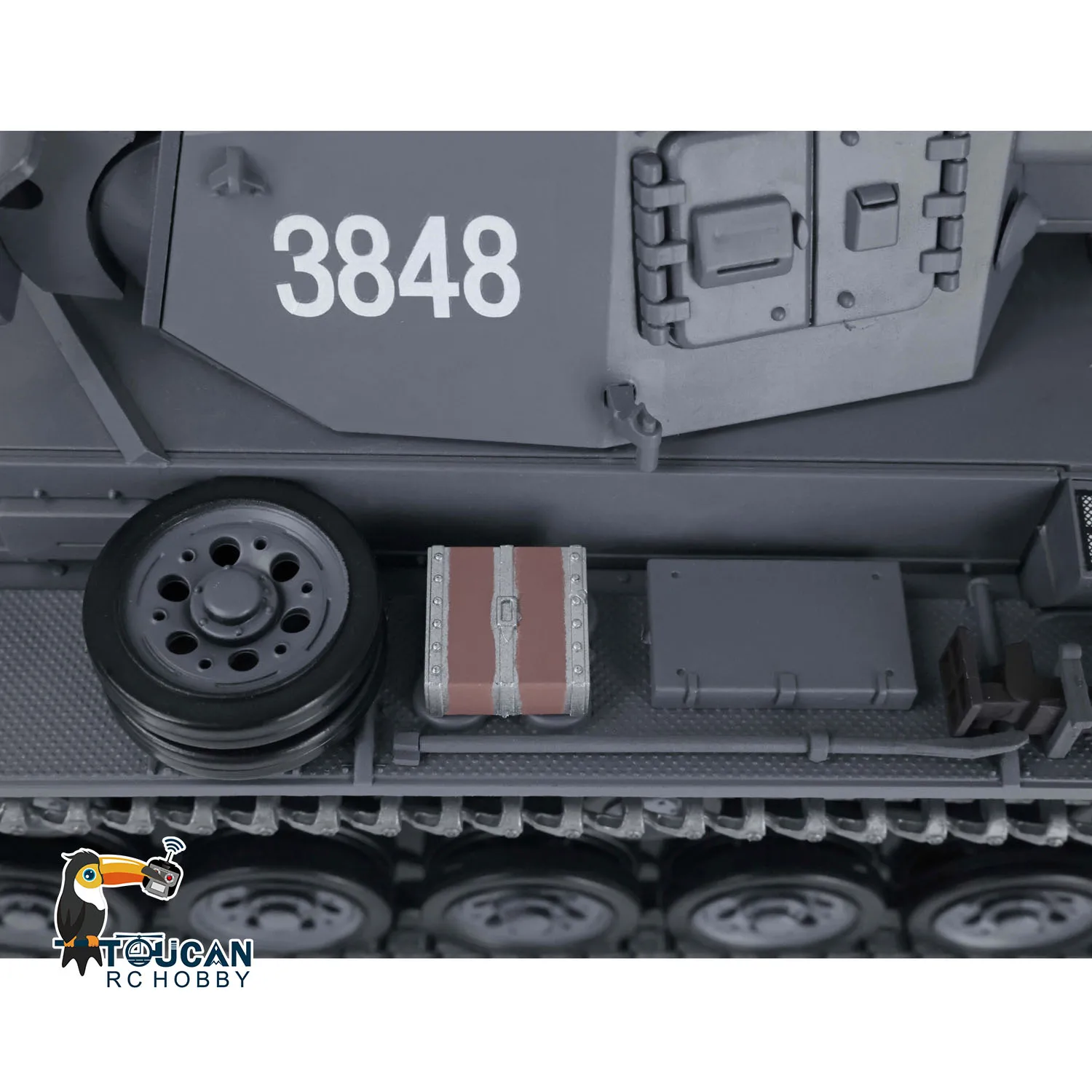 Char RC HengLong 1/16 Tigre I RTR avec Airsoft - Tank Robot Télécommandé