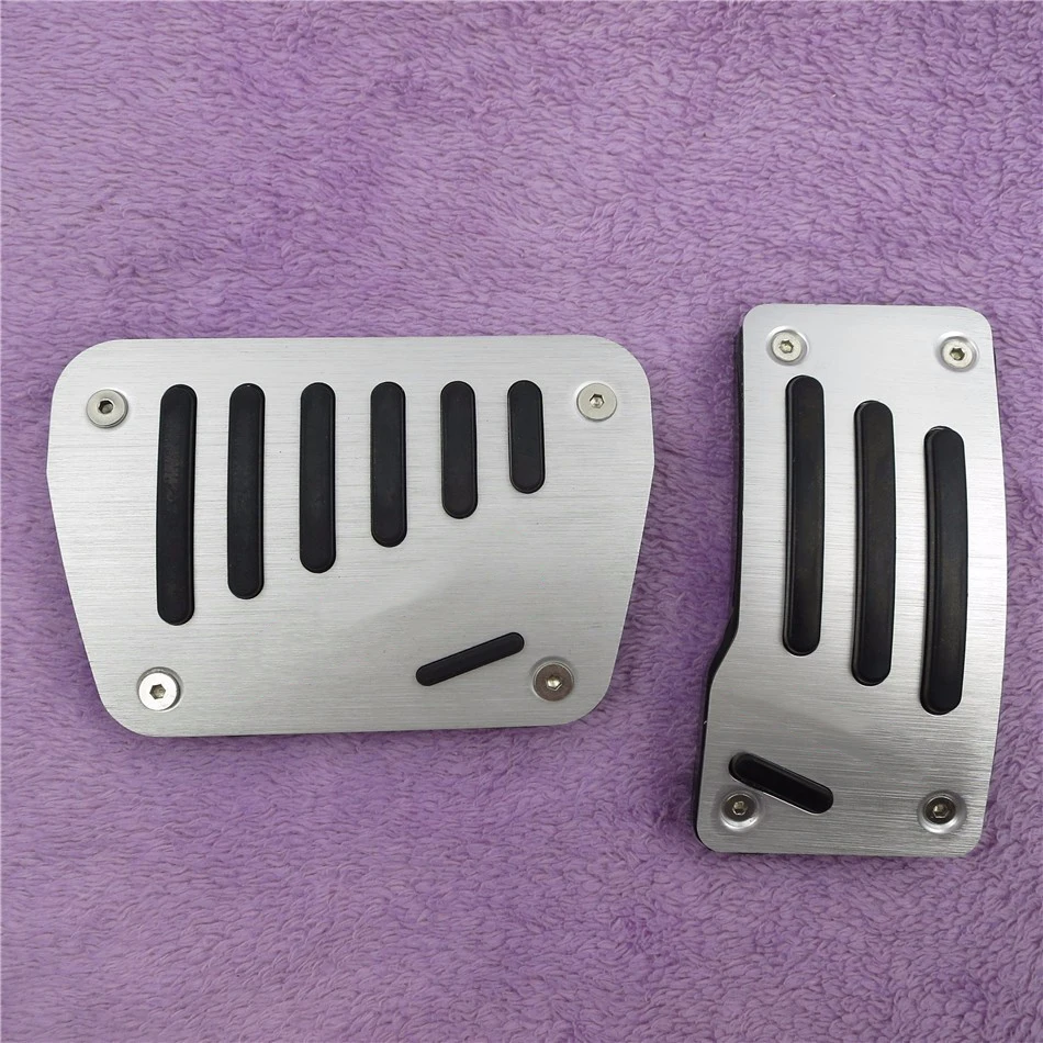 Dee Car Accessory For Mitsubishi Asx At Fuel Brake Foot Rest Non Slip Pedal Plate,Accelerator Brake Pad Cover Pedal Pads Styling