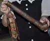 14"Rare Collect old Tibetan Tibetan silver Silk exorcism Flute Bone flute faqi 4