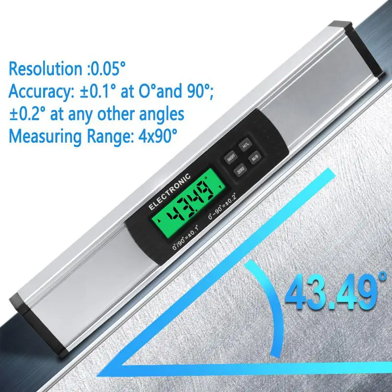 

IP54 electronic spirit level digital display spirit level spirit level inclinometer angle ruler inclinometer caliper